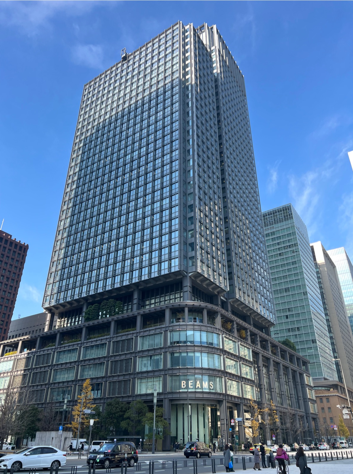 東京・丸の内でのメンズパーソナルスタイリング 新丸ビル
